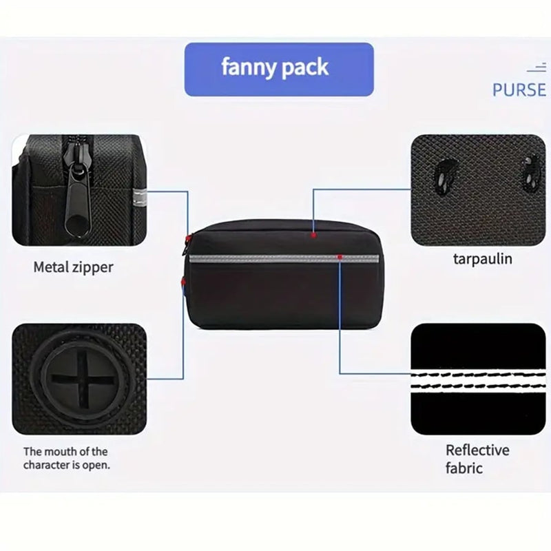 🔥Hands Free Dog Leash with Zipper Pouch